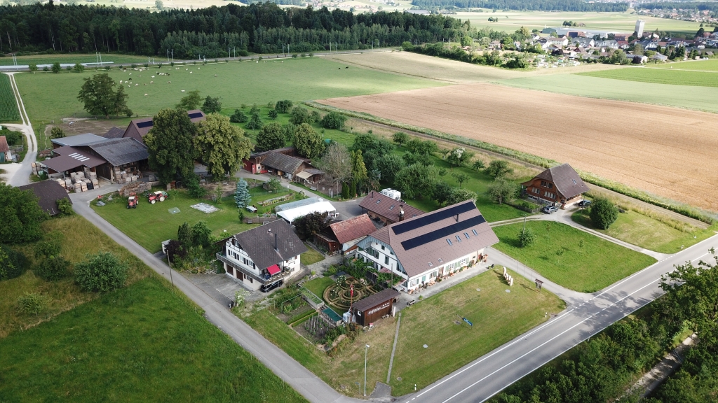 Luftbild vom Berchtoldshof